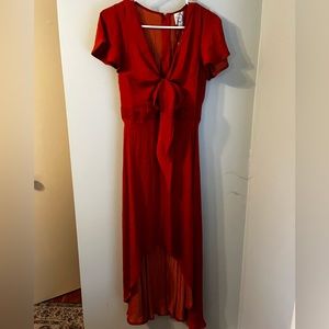 Size small burnt orange dress NTW
